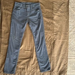 Levi’s 511 Slim Fit Corduroy Men’s Jeans. Size 30 x 32